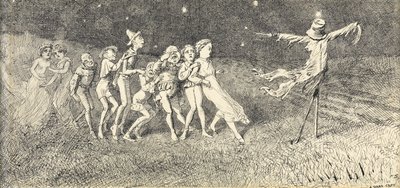 A Scare Crow by Charles Altamont Doyle